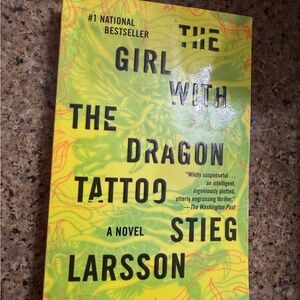 The Girl with the Dragon Tattoo - Paperback Novel